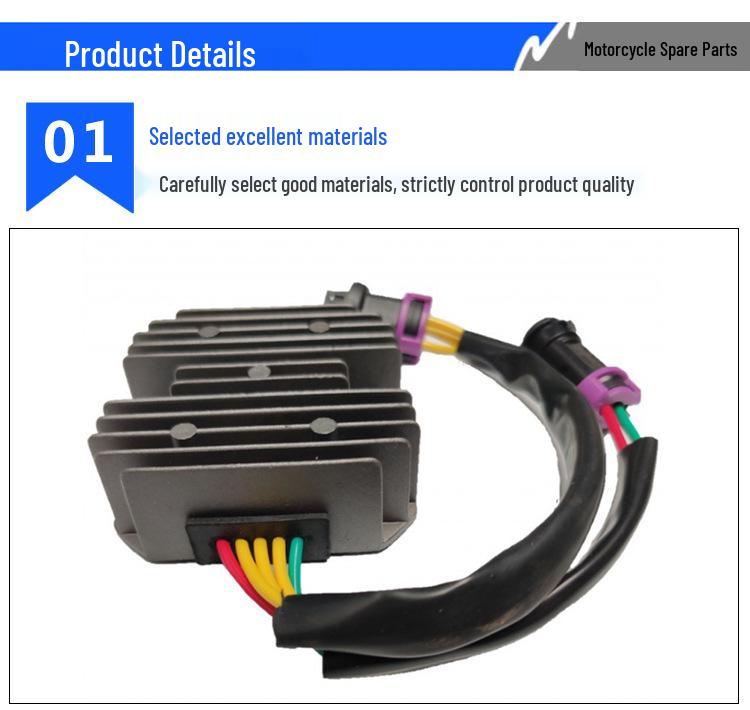 Rectifier 5.3.01.0081: Compatible with Linhai ATV 300, Shen 300FS, Linhai 260, XY350