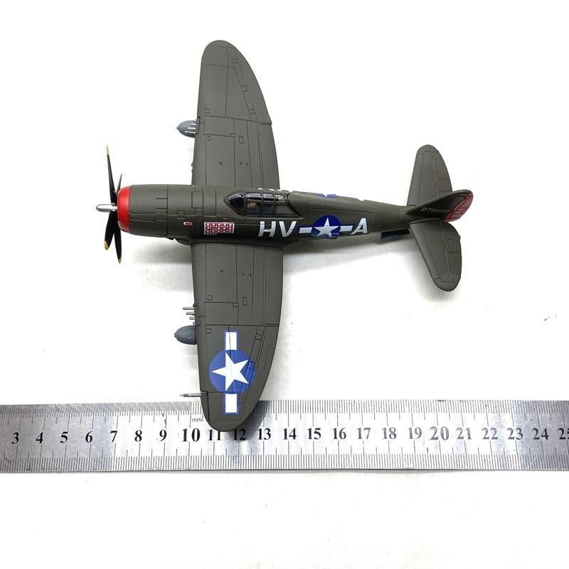 Металлическая литая модель 1/72 Американский истребитель P-47 Thunderbolt Военный Модель Самолета Коллекция Подарок