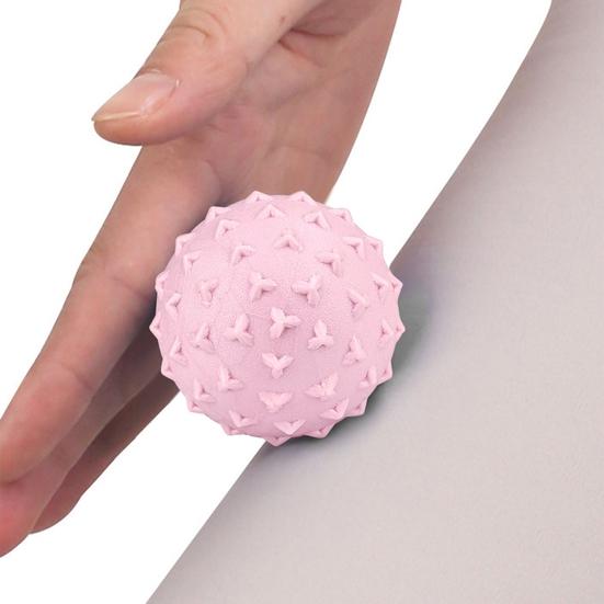 Массажный мяч, мяч для йоги, фасции, компактный размер, портативный, для плеч, шеи, ног, для облегчения боли, для расслабления мышц, массажный мяч