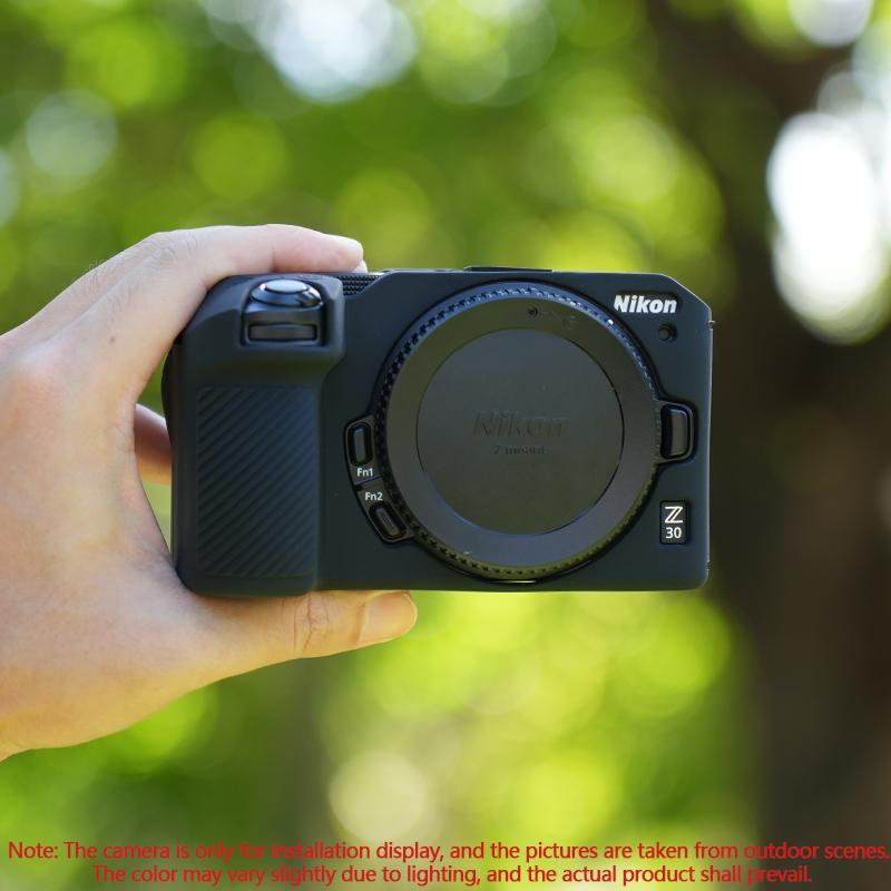 Suitable for Nikon Z30 DSLR camera bag, z30 portable silicone cover for dust and fall protection