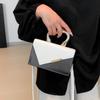 Стильная Женская Сумка Colorblock Модная Весенняя Повседневная Маленькая Сумка Через Плечо