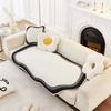 Диванная подушка неправильной формы, универсальные нескользящие чехлы для дивана Four Seasons, Nordic Cloud Tofu Block, чехлы для диванов