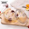 Корейская миска для стеклянной лапши в стиле инс с крышкой