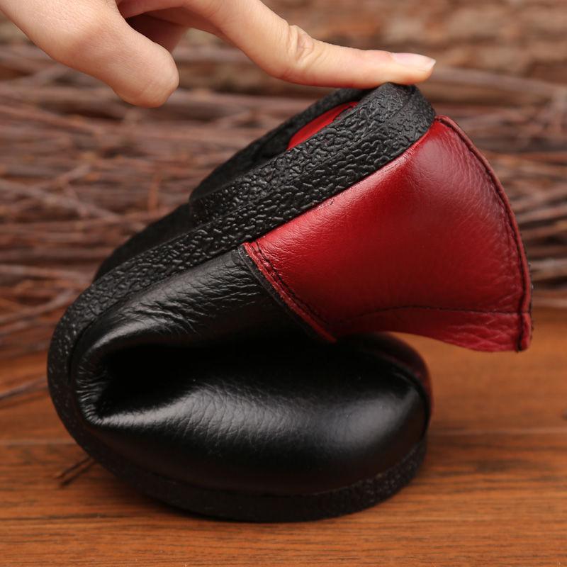 Дизайнерские женские туфли ручной работы на плоской подошве в винтажном стиле, осенние туфли для вождения из натуральной кожи для женщин, легкие двухцветные мокасины для женщин