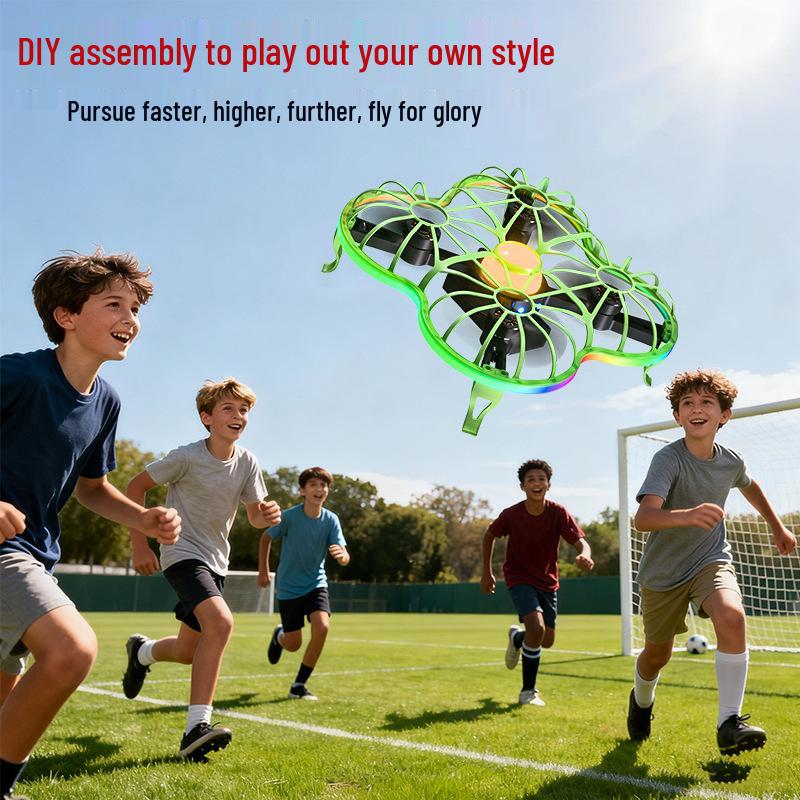 Children's DIY Educational Remote Control Drone for Science Experiments
