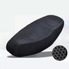 5pcs Motorcycle Seat Cover Breathable Summer Mesh Motorcycle Seat Cover Sunscreen Anti-Slip Heat Insulation Cushion Protect Seat Covers