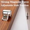 Кухонный магнит для кладовой, дверной фиксатор для шкафа, магнитный мебельный дверной фиксатор, доводчик, мощный неодимовый магнит, защелка
