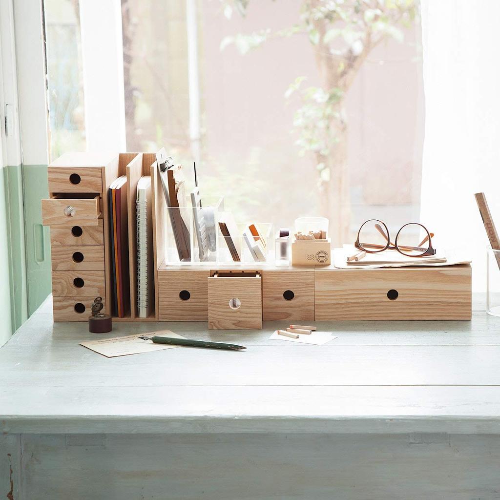 MUJI Деревянный А5 W x 17см Г x В Стенд для хранения, Размер, Прибл.. 8.4см 25.2см (Код товара 82603354)