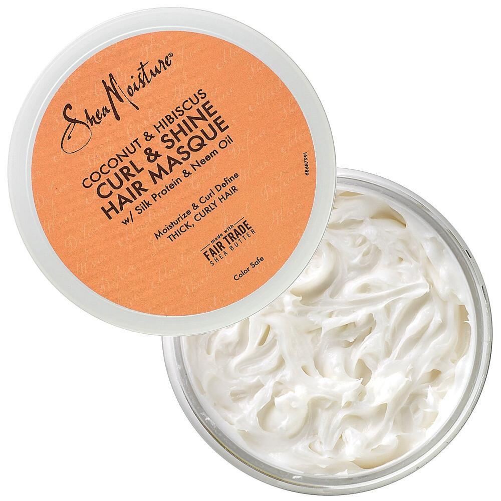 Маска для волос SheaMoisture Curl & Shine Кокос и Гибискус 326 г (11,5 унций)