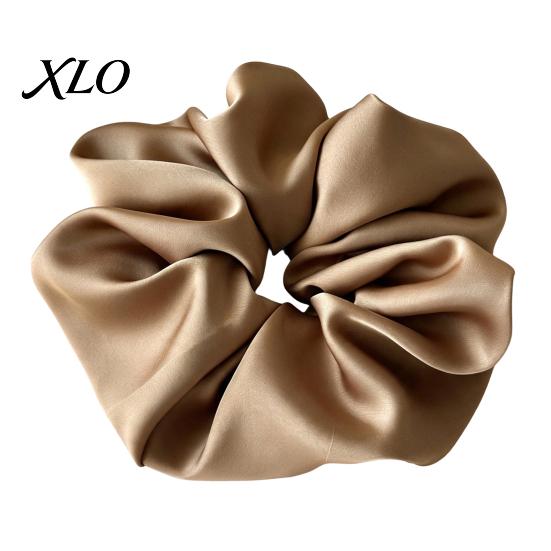 Minimalist Hair Scrunchies for Gifts Satin Scrunchies, High Elasticity Ties Women Girls, Non Slip Band, Elegant Styling Solid Color Ponytail