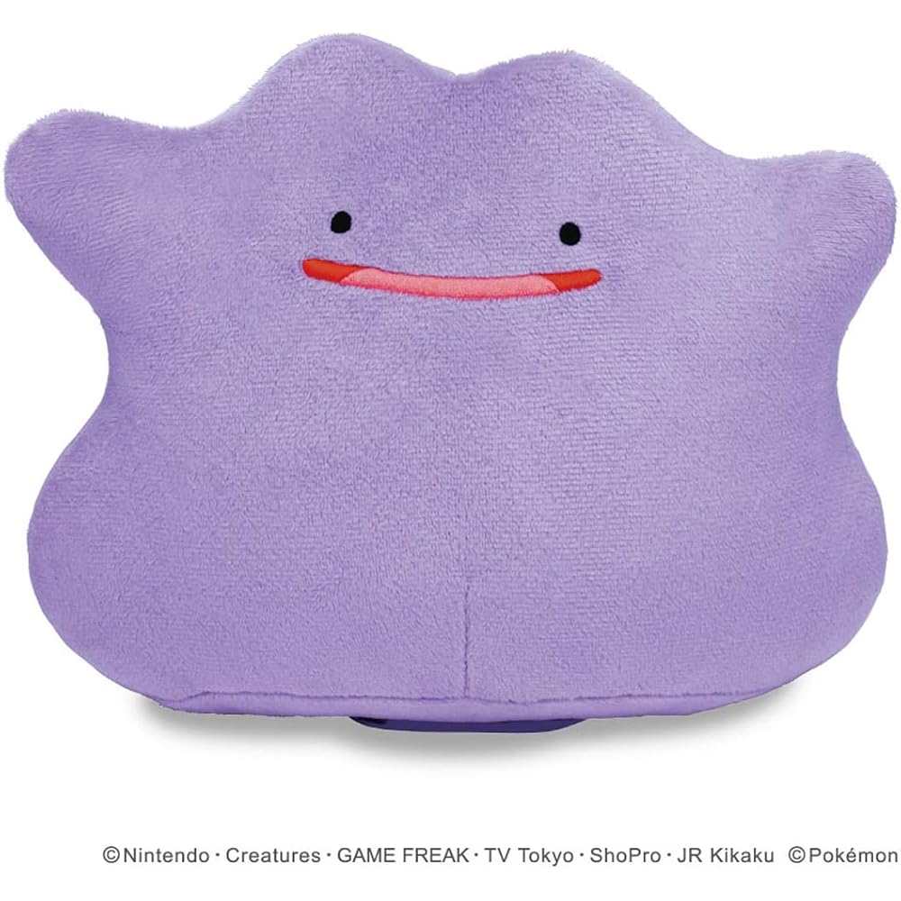 Takara Tomy Pocket Monster Piyokopyoko Ditto Plush Toy Approximately 23cm