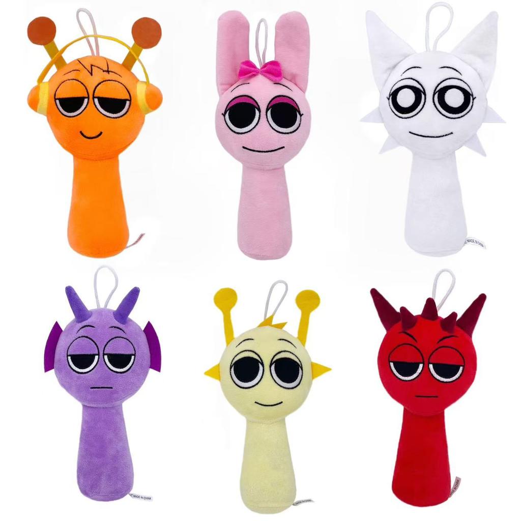 Мягкие игрушки Sprunki Мягкая кукла Sprunki Игровая мультяшная подушка Sprunki Детские подарки на день рождения Чучела Рождественский подарок