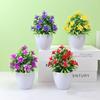 Ornament Fake Flowers Artificial Plants Artificial Flowers Small Plants Desk Decoration In Pots