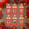 6Pcs/Set Creative 2026 Horse Year Red Envelope Cartoon 2026 Horse Year Red Pocket Spring Festival