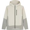 Casual Hooded Zip-Up Long Sleeve Jacket Men Jacket Chalk-White Smoke-Gray 152437627-1
