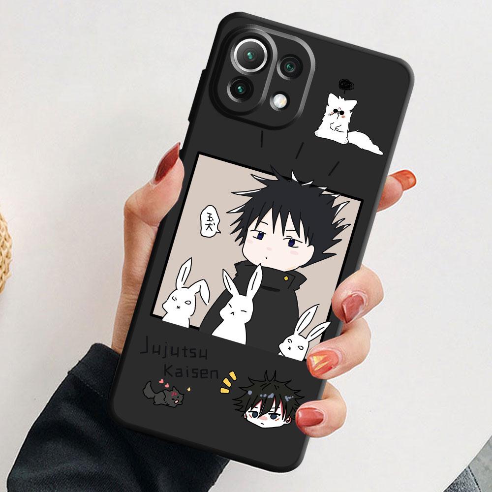 Чехол для Xiaomi Mi 11i 11X 12S 11T 10 12X 12 Pro 10T 11 Lite 10S 10 Pro 12 Kawayi Jujutsu Kaisen, силиконовый чехол в виде аниме