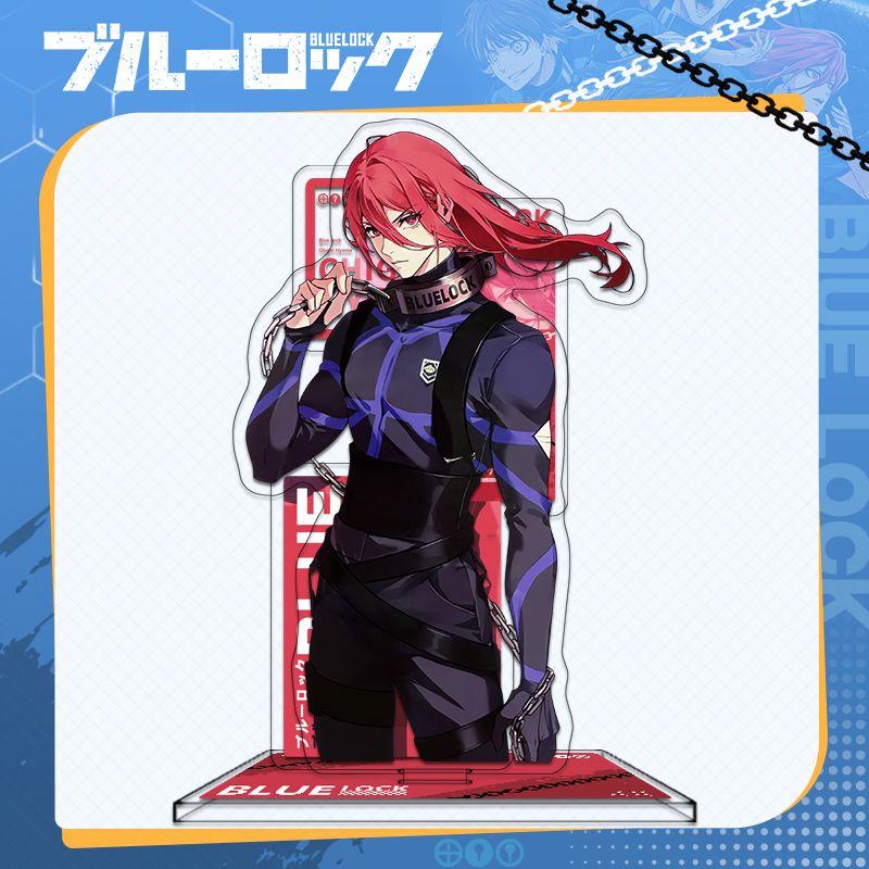Серия персонажей Blue Lock 16 см, стендовый дисплей, Йисаги Ёити, Бачира Мегуру и Нагиширо Джин, гуманоид