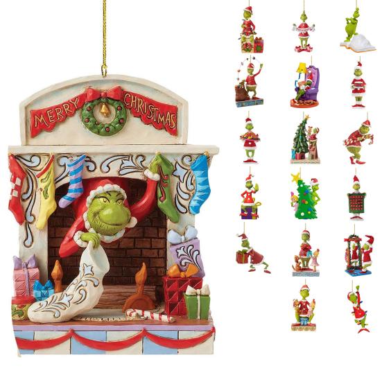 Подвеска в виде рождественской елки, долговечное многоразовое веселое праздничное подвесное украшение для дома, праздничные украшения