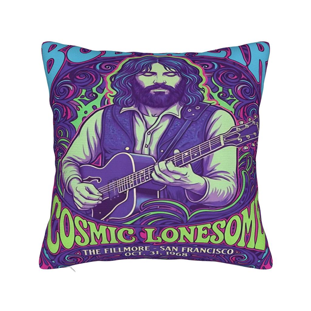 Forever Bob Weir 1947 To Pillow Case Soft Pillow Cover Vintage Cushion Cover For Office Car Home Decor