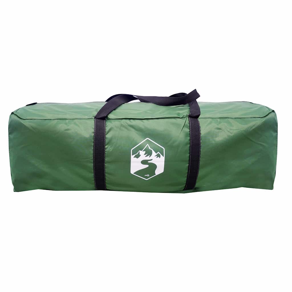 Tunnel Tent for 4 Persons Green Waterproof