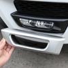 2PCS Car Front Fog Light Lamp Frame Decoration Cover Trim ABS For Land Rover Range Rover Sport 2014-2017 Exterior Accessories