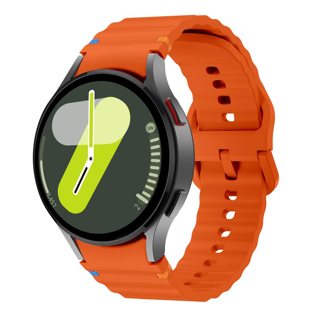 Band for Samsung Galaxy Watch 7 6 4 5 pro FE 44mm 40mm Original Silicone Bracelet correa Galaxy Watch4 6 Classic 43mm 47mm Strap