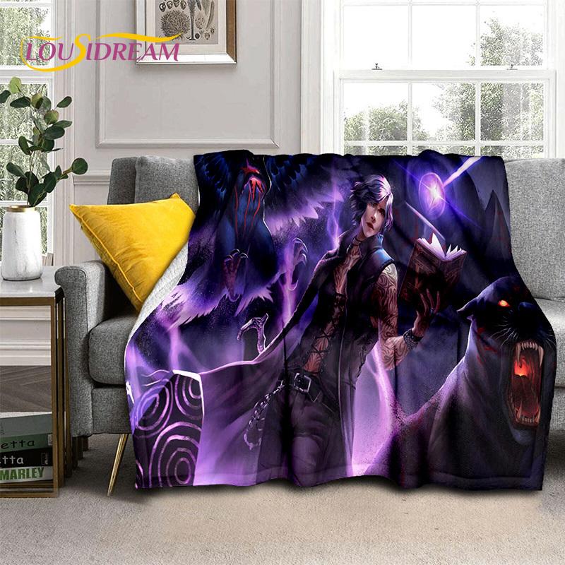 D-Devil May Cry Games DMC Gamer HD Blanket,Soft Throw Blanket for Home Bedroom Bed Sofa Picnic Travel Office Cover Blanket Kids