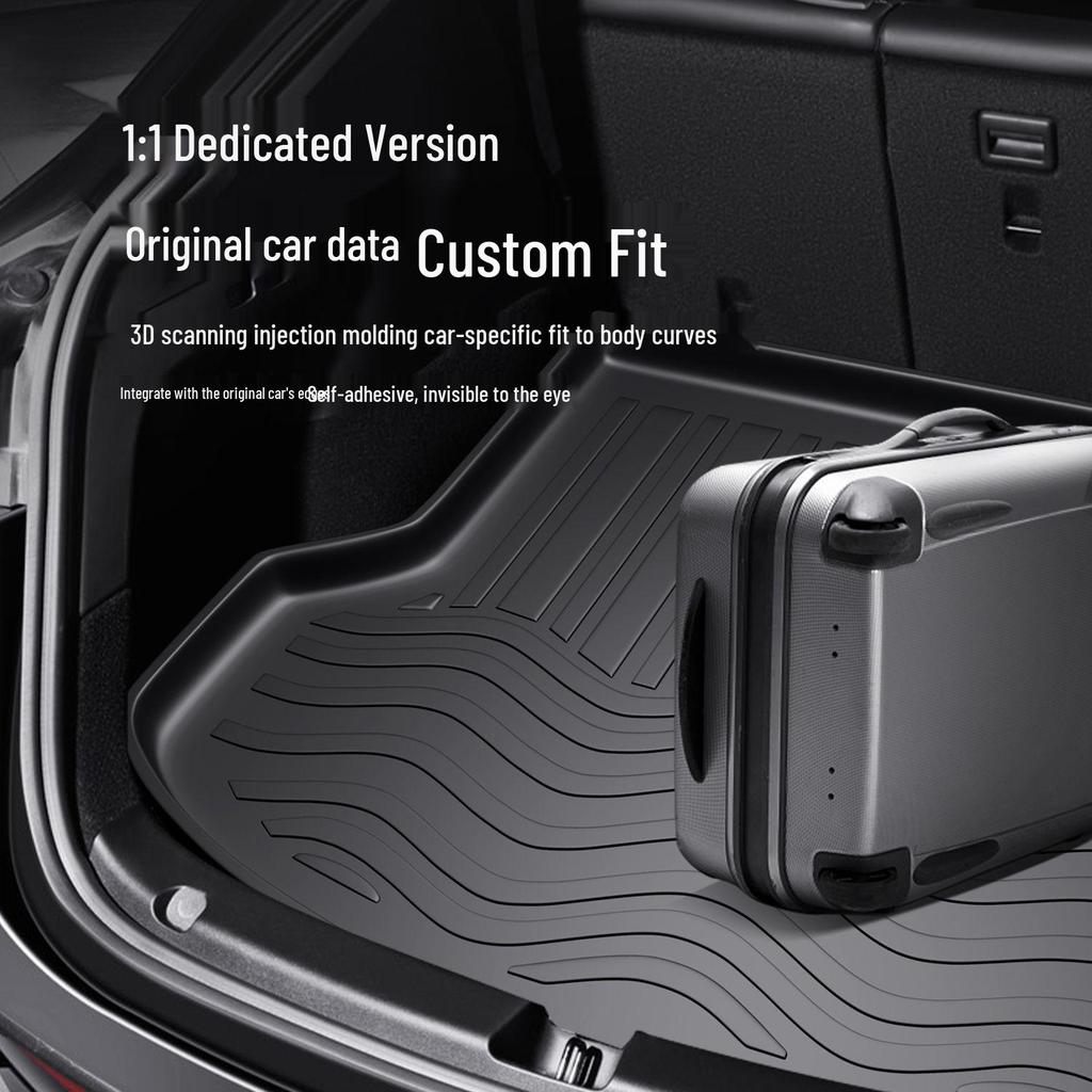 Ideal i6 TPE Trunk and Tail Box Mat - Odor-Free and Custom Fit