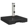 Umbrella Base Black 41 x 41 x 37 cm Granite