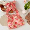 Summer New Floral Bag Romantic Cloth Bag Thin Shoulder Bag Messenger Bag Student Women's Bag