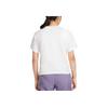 Nike Футболка из серии Sportswear Essentials Мягкая Удобная Повседневная Универсальная С коротким рукавом Детские Топы Белый FZ5559100