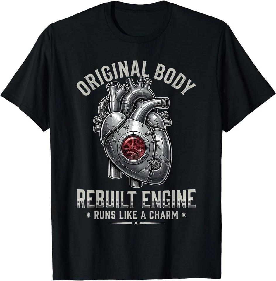 CaFunny Open Heart Surgery Art for Men Women Heart Surgery T-Shirt
