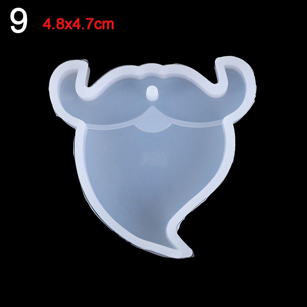 DIY Домашнее украшение Ремесла Снежинки Смолы Формы Силиконовый Подвеска Рождественский Подарок Эпоксидная Смола Форма