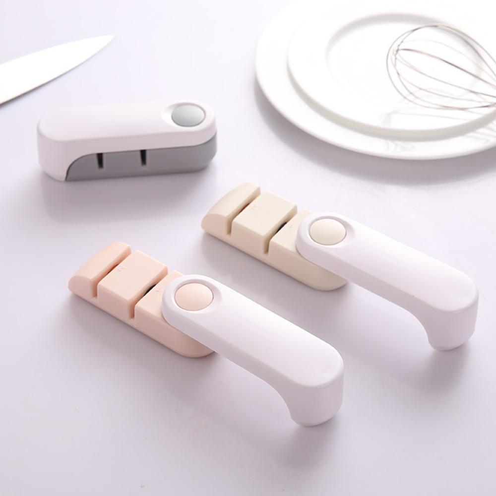 Fixed Angle Sharpening Stone Handheld Scissors Sharpener Durable Kitchen Whetstone  Outdoor