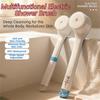 Long Handle Electric Bath Brush Portable Back Rub Bath Brush Soft Hair Bath Brush  Dorm Room
