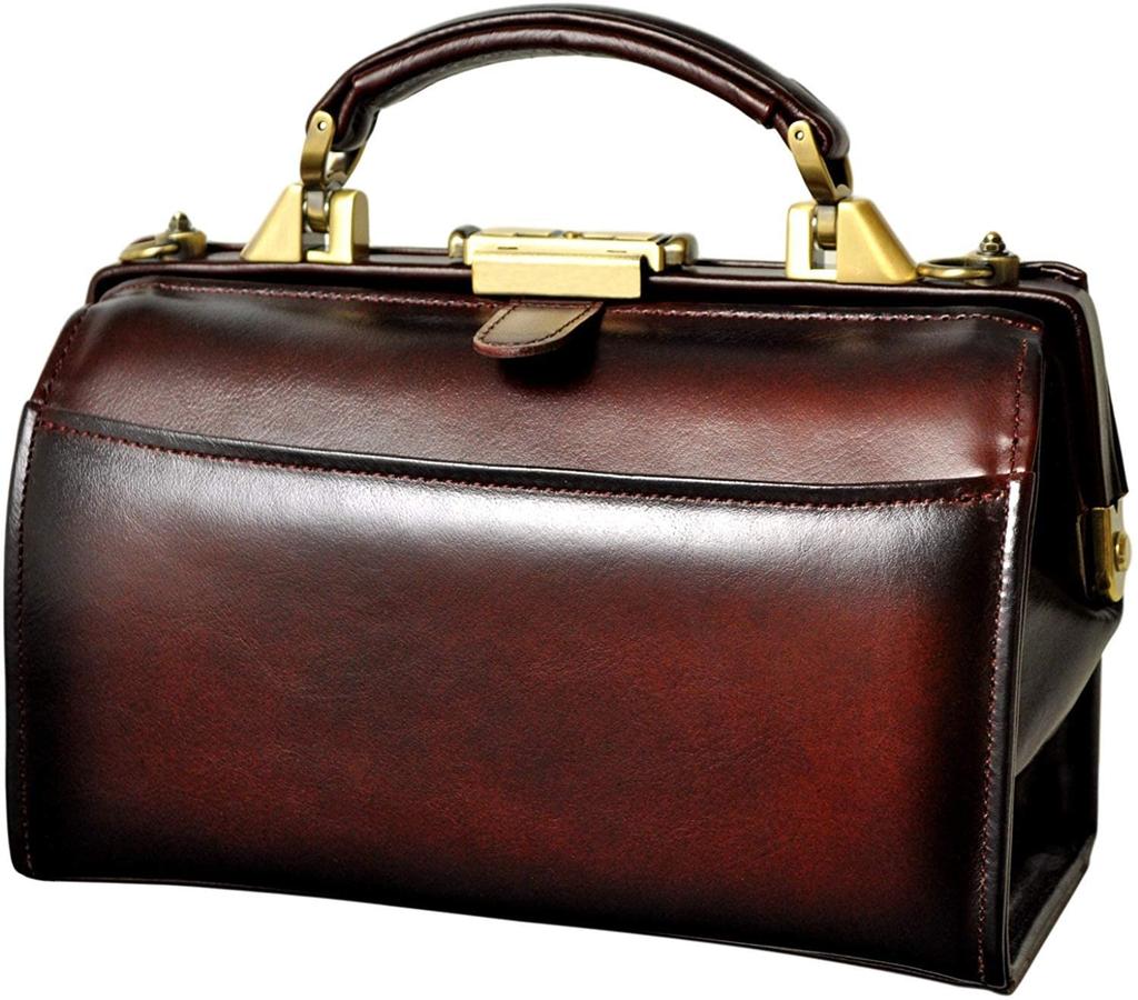 atelierCODEL Second Bag Mini Dulles Bag Genuine Leather Hand Dyed Made In Japan Dyed Bordeaux Men's (Hand Brown)