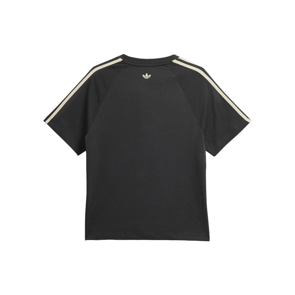 adidas x Wales Bonner Stripe T-Shirt Asia Sizing 'Black Beige' Men's IM8402