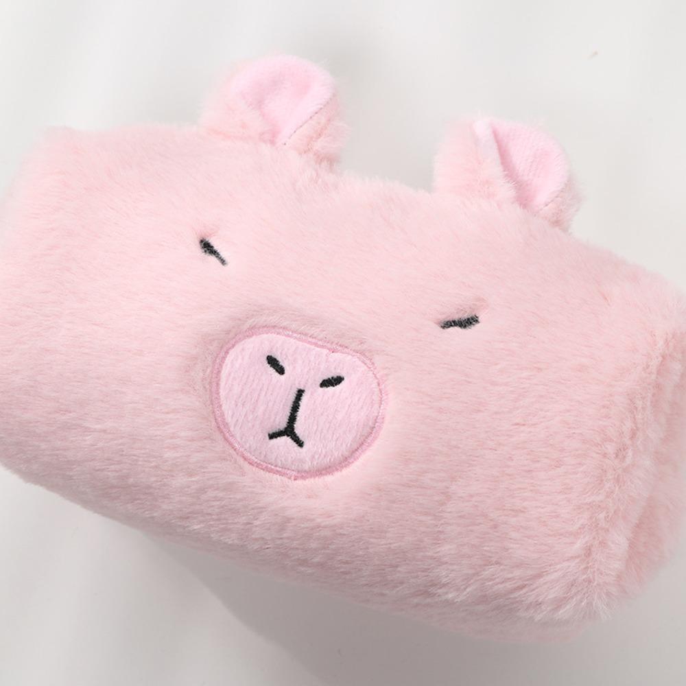 Zipper Capybara Plush Pencil Case Animal Capybara Plush Pencil Pouch  Student