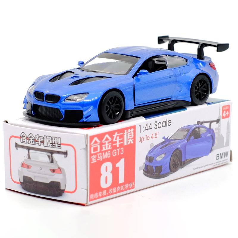 1:44 BMW M4 GT3 BMW M6 Supercar Alloy Car Diecasts & Toy Vehicles Car Model Miniature Scale Model Car For Children