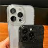 Блестящий прозрачный чехол для телефона iPhone 14 13 12 11 Pro X XR Xs Max 7 8 Plus Mini SE2 3 Мягкая прозрачная силиконовая накладка