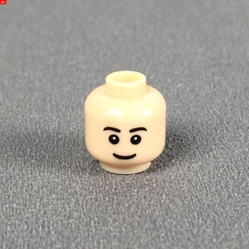 9 шт. Кубики MOC 8034 8046 Традиционное выражение лица: улыбка, смех 4 см Фигурка Лицо Печатная Голова Собранные Строительные Кирпичики Игрушки для Детей