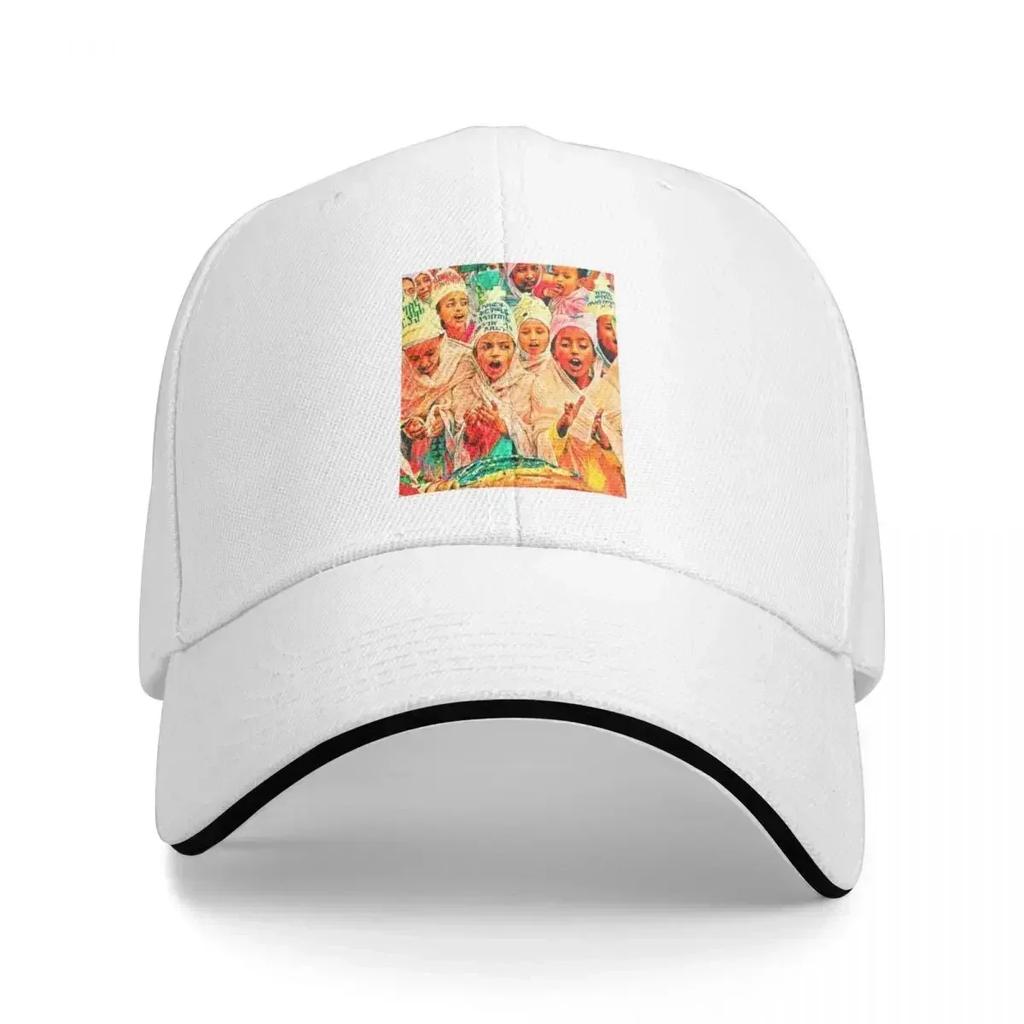 Ethiopian timket Baseball Cap Sports Cap beach hat Uv Protection Solar Hat Women Beach Fashion Unisexs