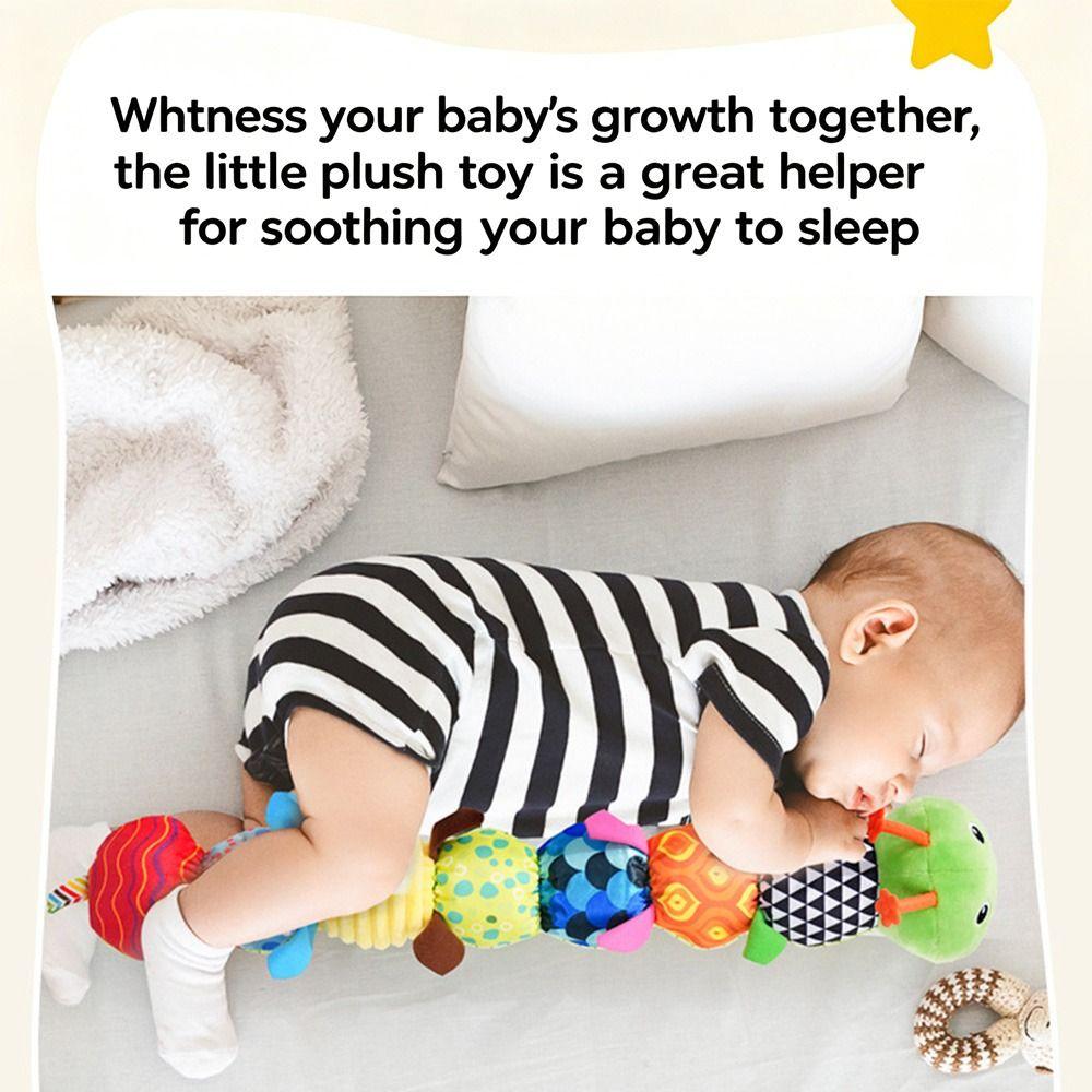 Soft Baby Sensory Toys Infant Stuffed Animal for 0-12 Months Infants for Tummy Time