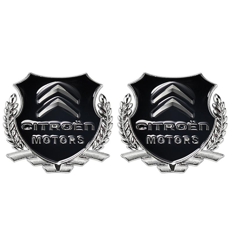 APG1 3D Metal Car Emblem Badges Stickers Car Window Sticker For Citroen C4 C3 C2 C1 Berlingo Xsara Grand Picasso Car Styling Paster
