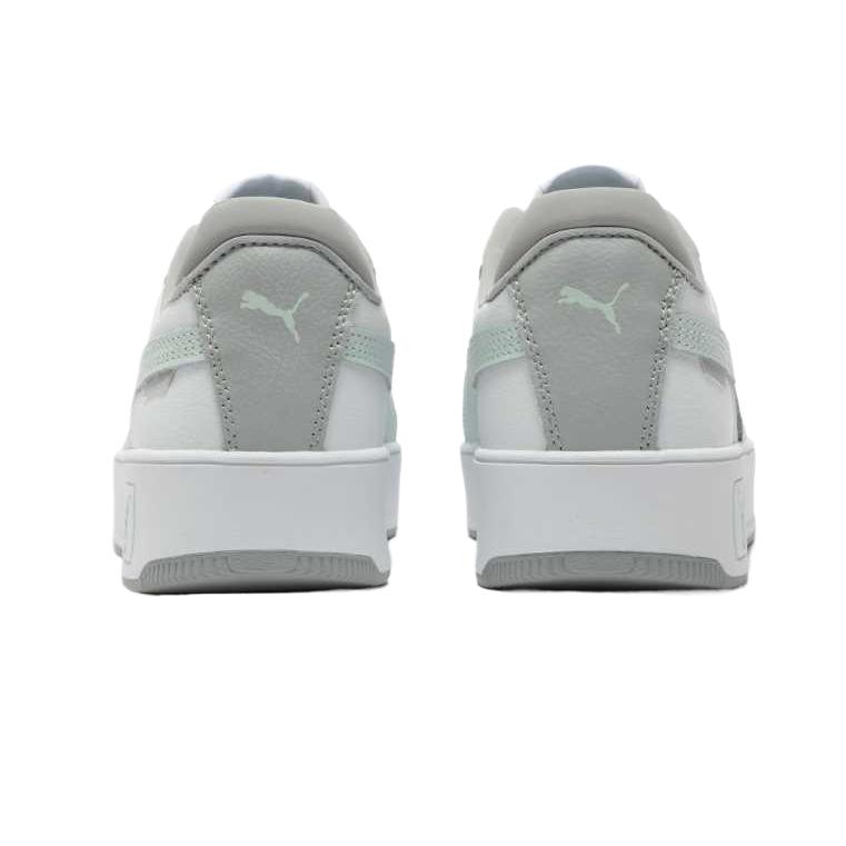Puma Carina Street Удобные Низкие Кроссовки Женские Кроссовки Белые Серые 389390-43
