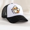 Summer Baseball Cap Cartoon Anime Figure Pokemoned Print Hat Boy Girl Breathable Kid Hat HipHop NetCap Kawaii Kids Toy Gift