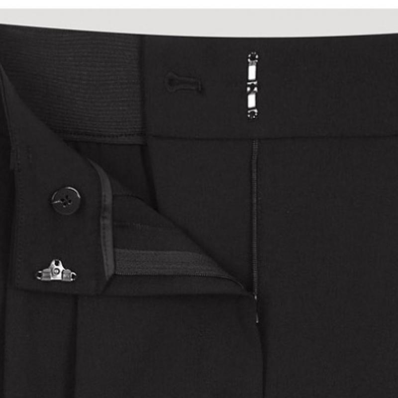  Она S Miss Two Tuck Back Banding Straight PantS SwwSlo31020 Bk