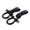 2Pcs Adjustable O Shape Shackle Outdoor Survival Rope Paracord Bracelet Buckle