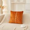 Чехол на подушку для дивана 18x18 дюймов, декоративная наволочка, однотонный чехол для подушки