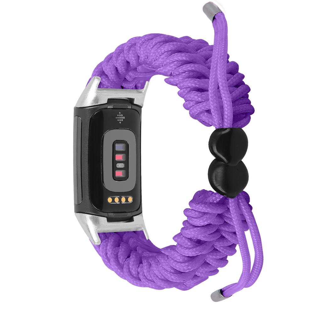 Классический тканевый плетеный ремешок для браслета Fitbit Charge 5, регулируемый ремешок для часов для умных часов Fitbit Charge 6